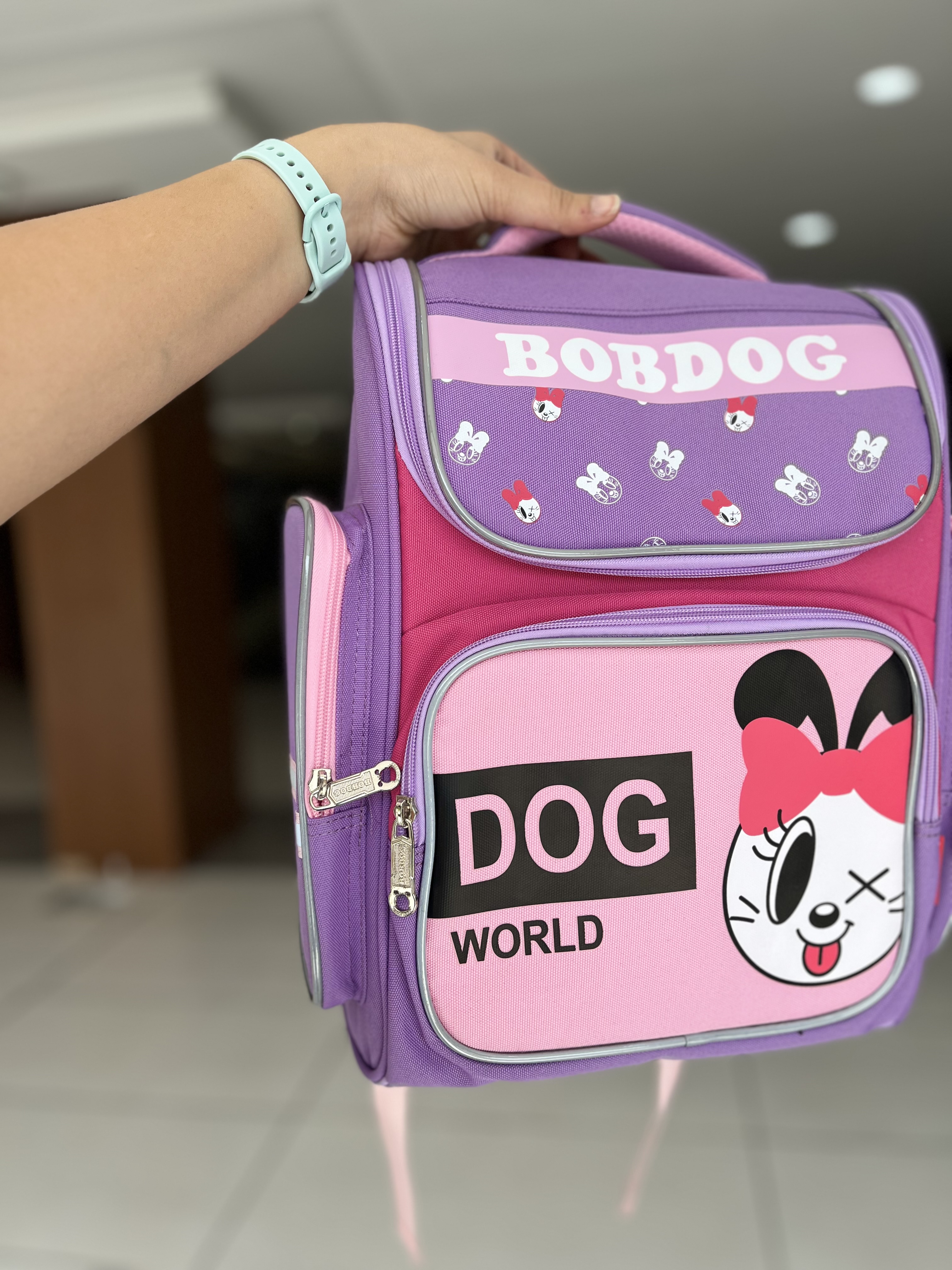 کوله پشتی صندوقی Bobdog دخترانه