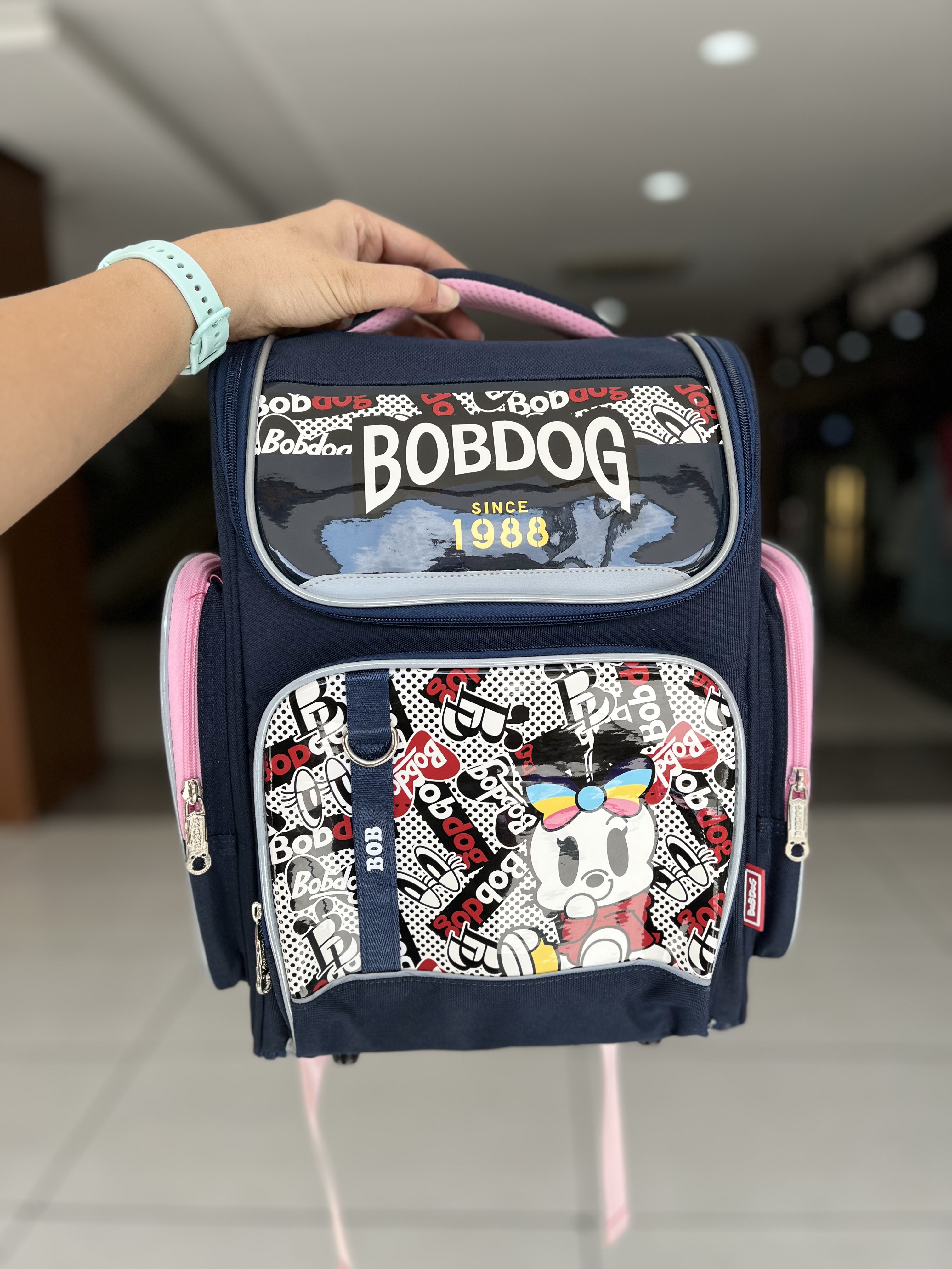 کوله پشتی صندوقی Bobdog دخترانه