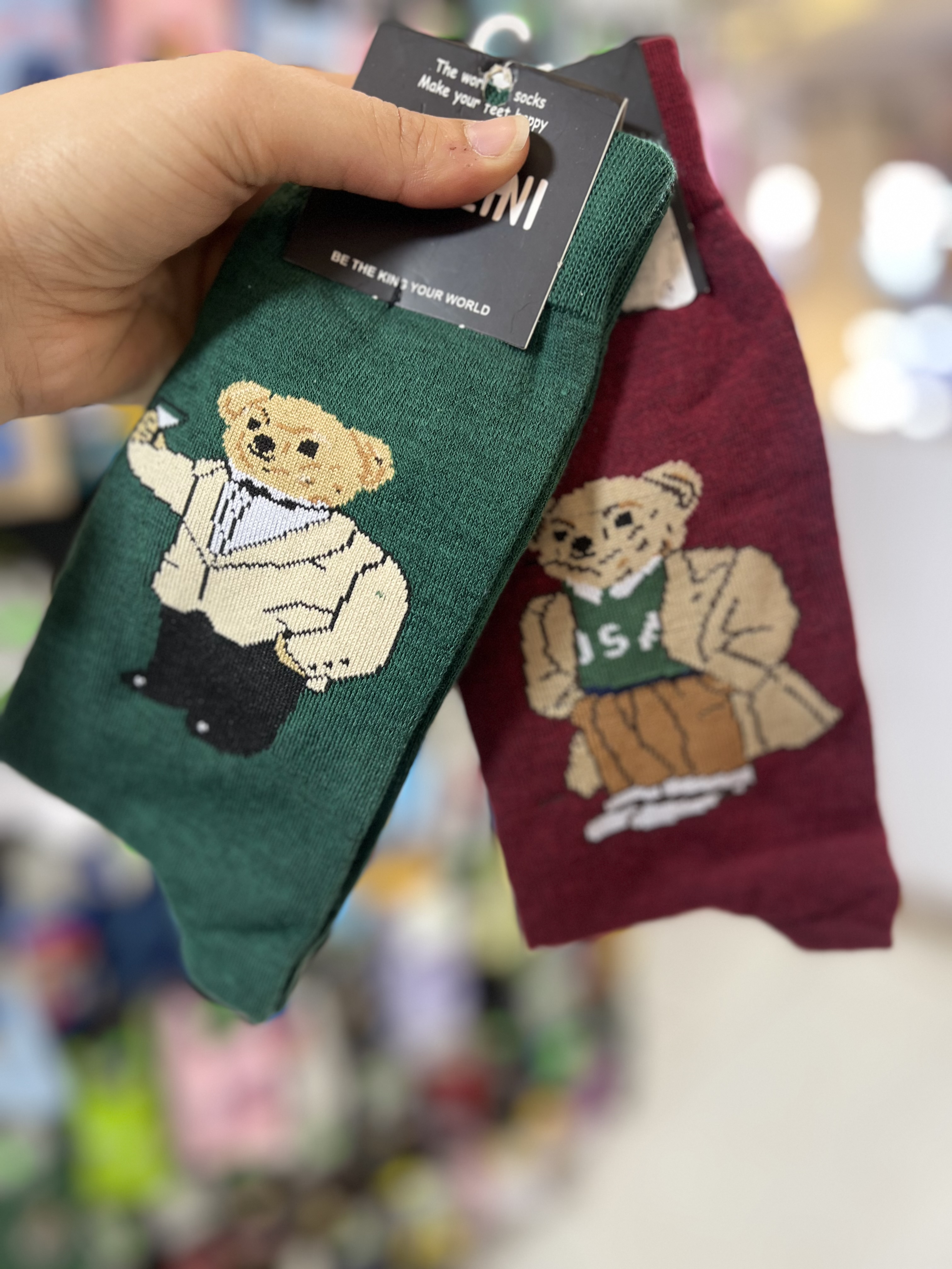 جوراب ساق بلند تدی