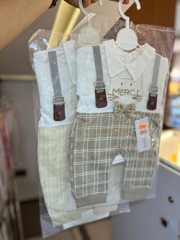 سرهمی به همراه کلاه طرح گربه