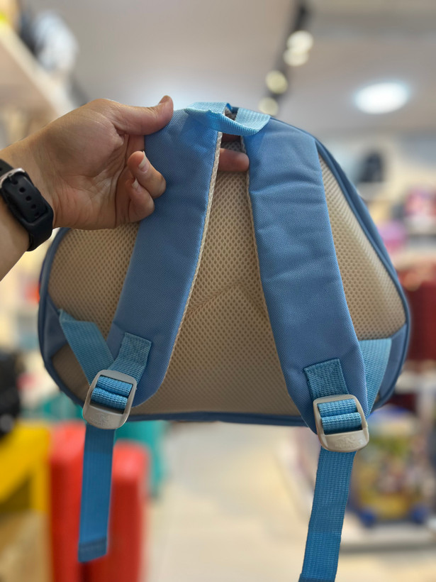 کوله مهد کودک و پیش دبستانی طرح سگ آبی روشن