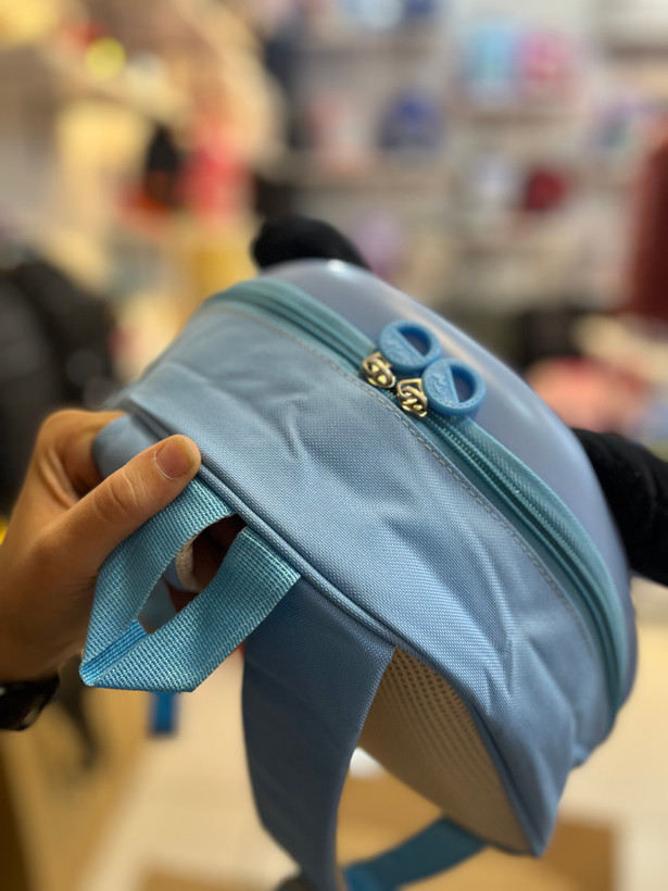 کوله مهد کودک و پیش دبستانی طرح سگ آبی روشن