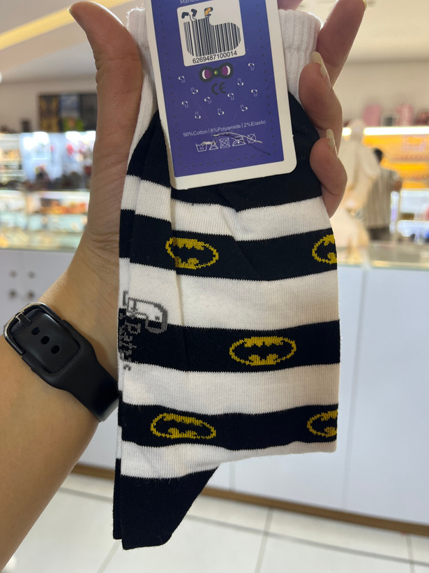 جوراب ساق بلند بتمن